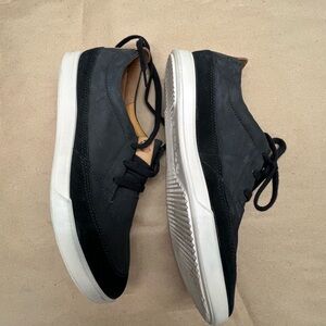 Ecco Black and White Men's Sneakers 43